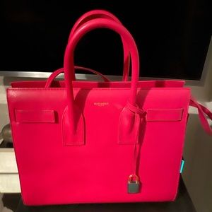 Saint Laurent grained calf skin